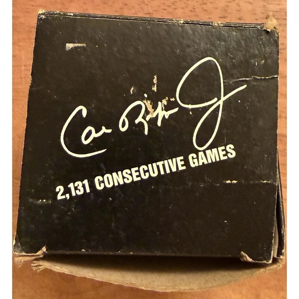 Cal Ripken Jr Ironman Commemorative Limited Edition‎ Baseball with Box & COA